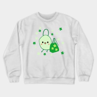 on St. Patrick’s Day bird bag Crewneck Sweatshirt